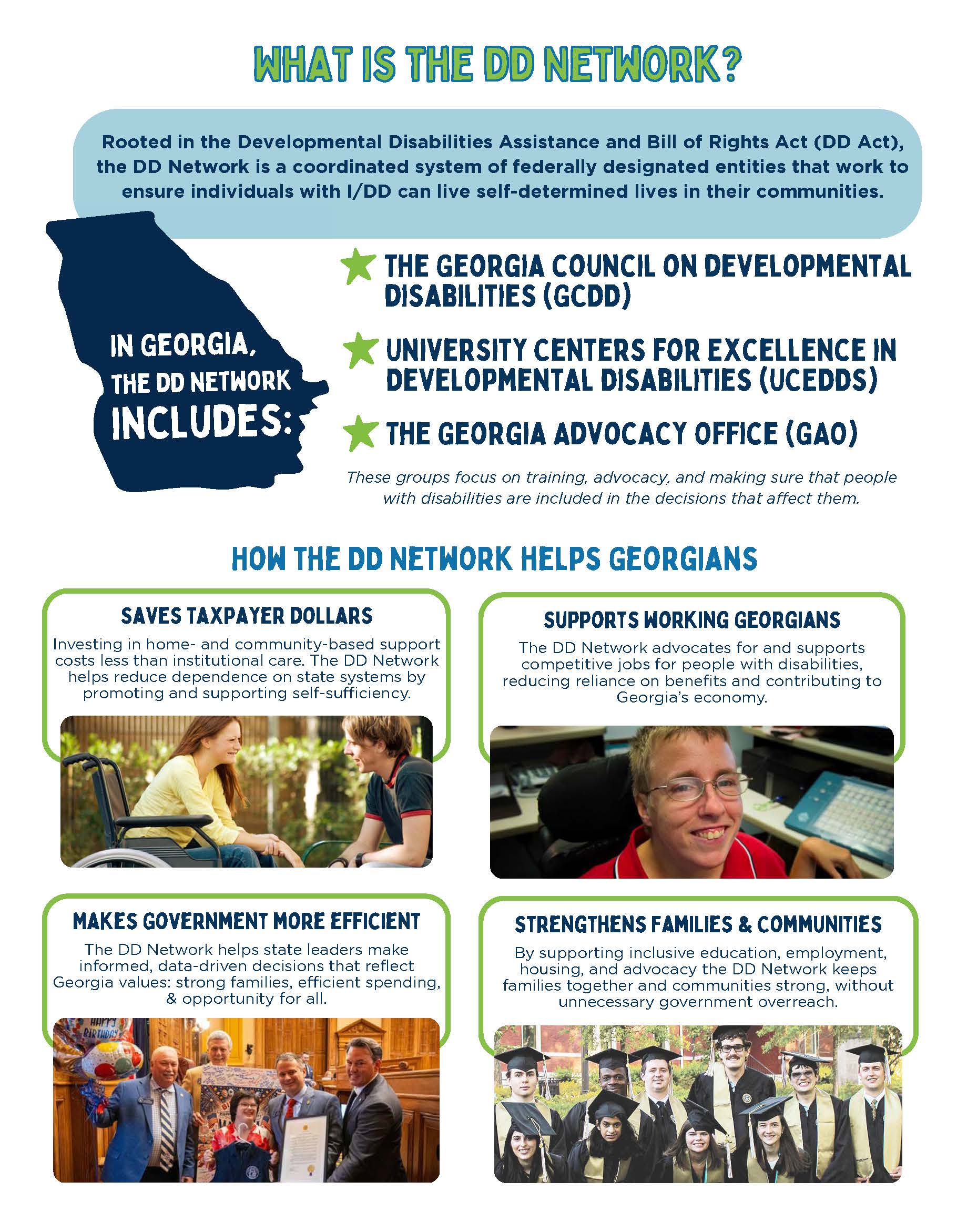 GCDD DD Network One Pager document