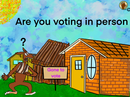 Are You Voting in Person