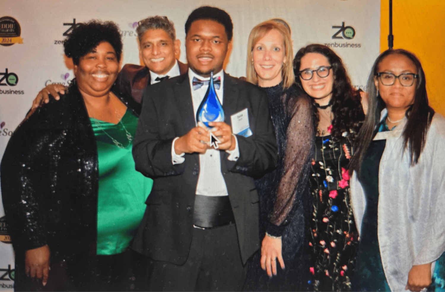 Derek at the EDDIEs Awards