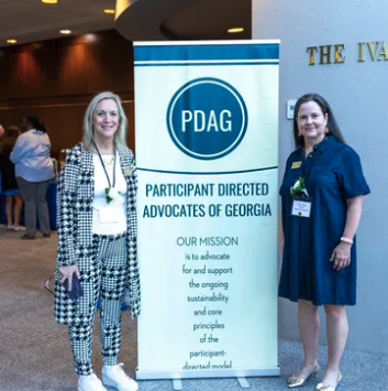 Mitzi Proffitt (right) is the deputy director for PDAG