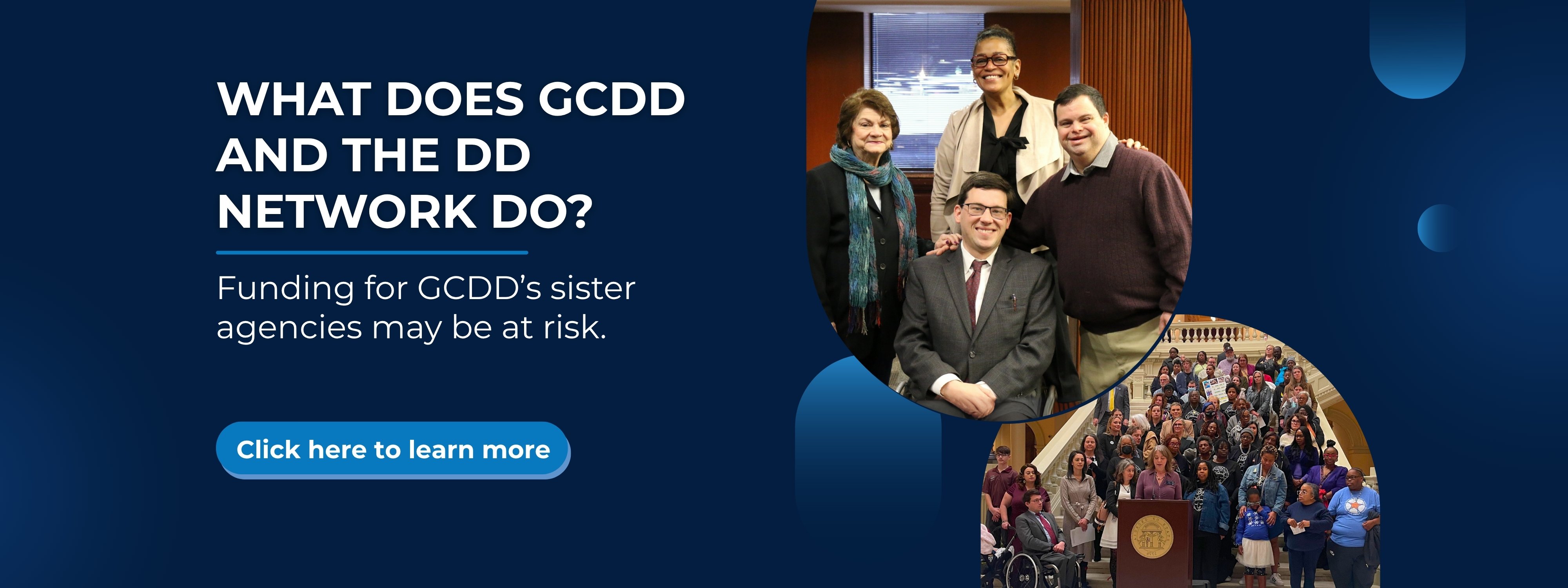 What does GCDD do? What does GCDD do?