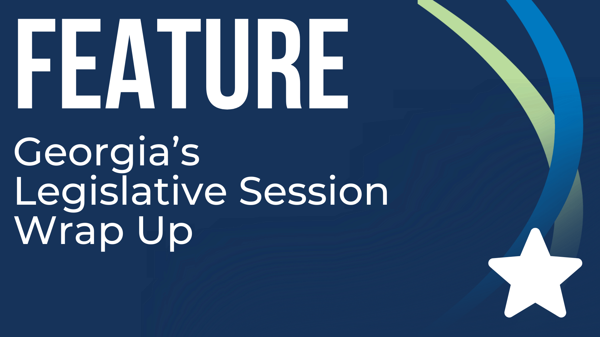 Georgia's Legislative Session Wrap Up